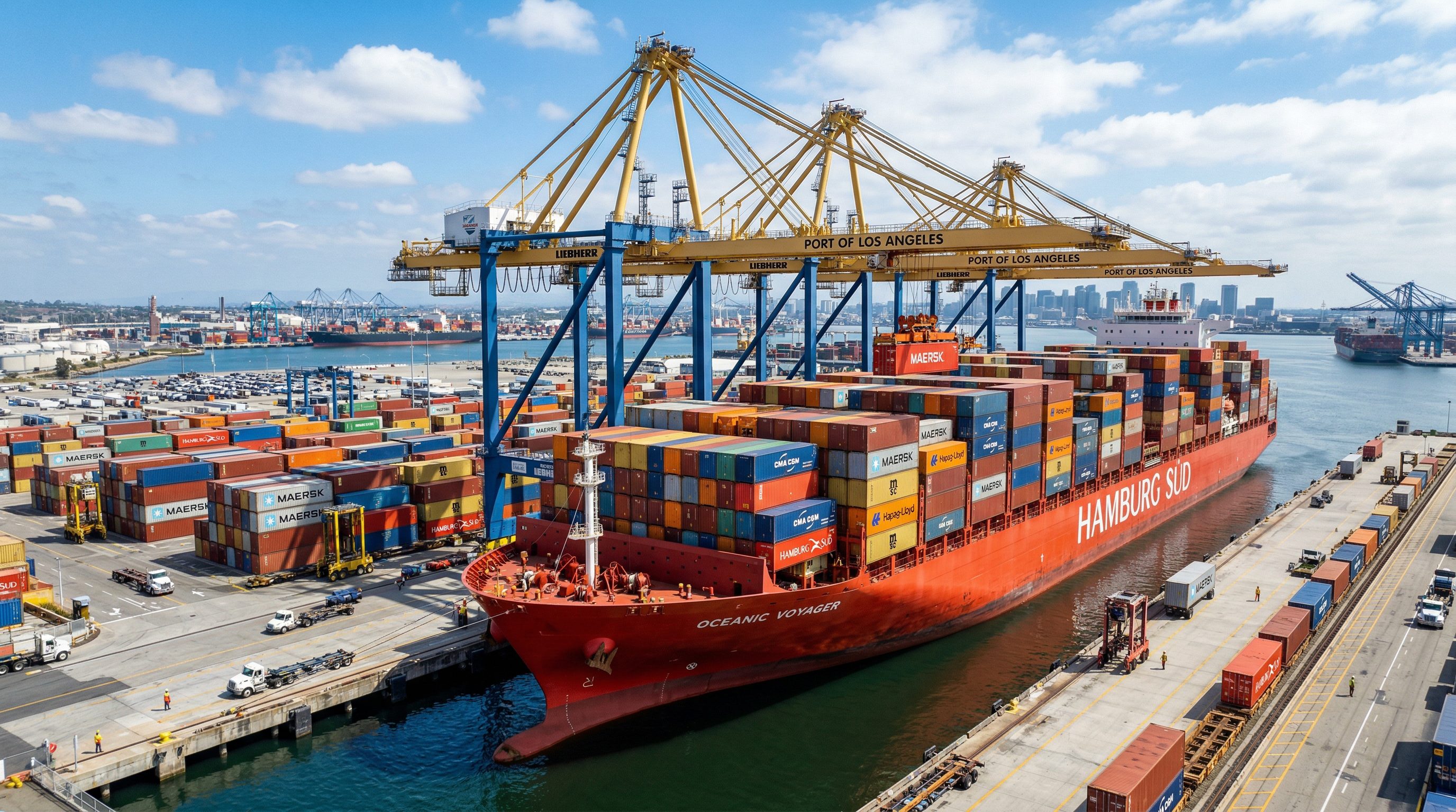 Products shipping from China to the US
